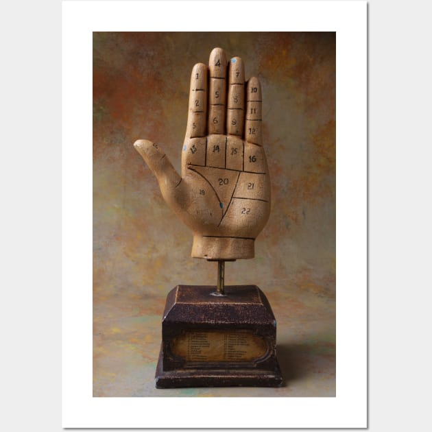 Rascette Palm Reading Hand Wall Art by photogarry